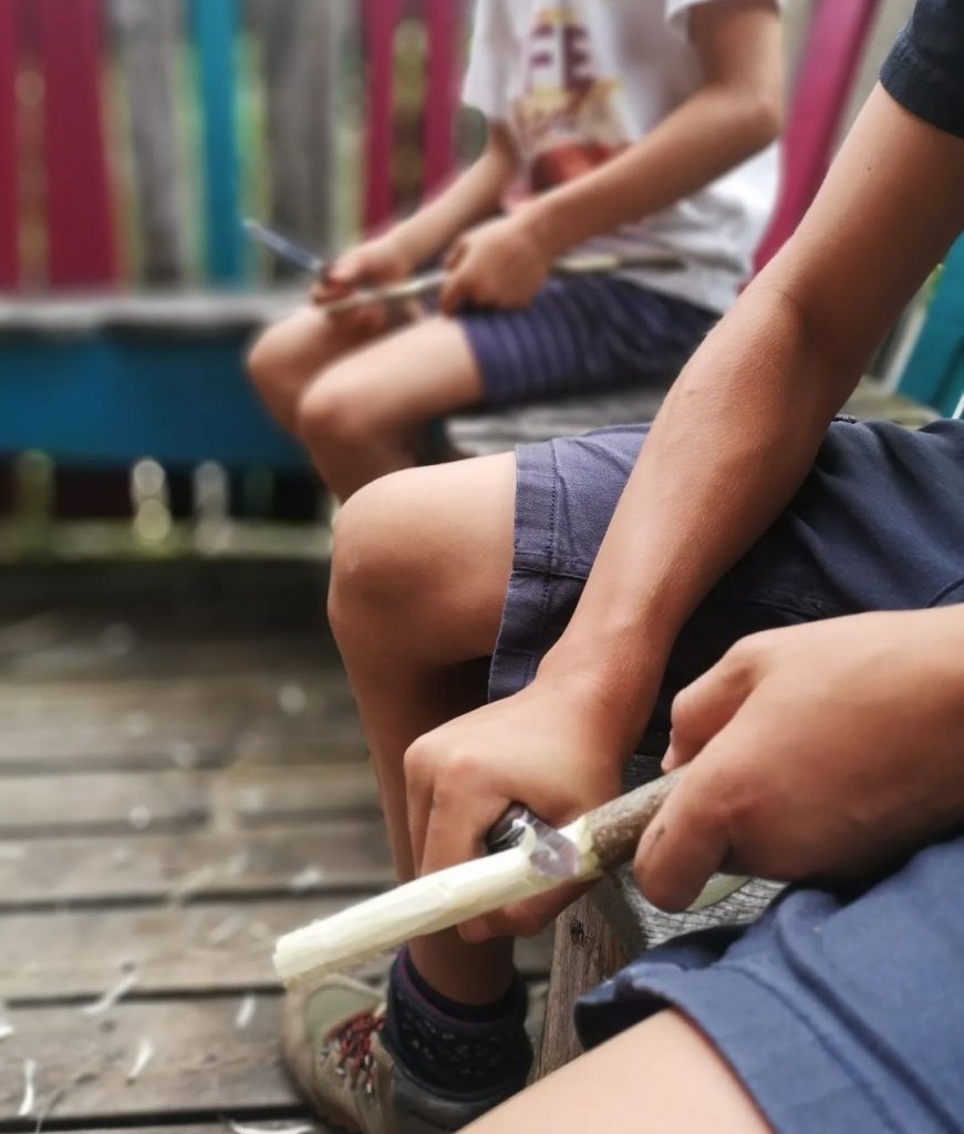 Schnitzwerkstatt – kreatives Arbeiten mit Holz